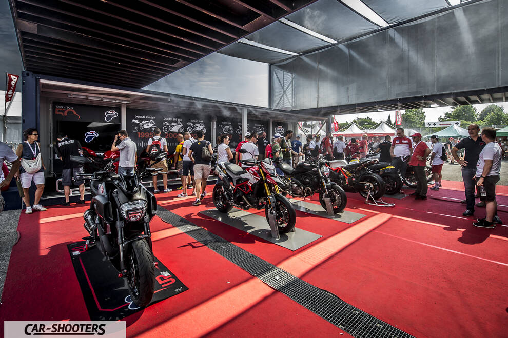 detail, at a motorcycle exhibition