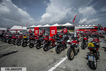 detail, at a motorcycle event