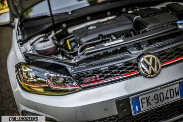 engine bay, open hood with engine visible