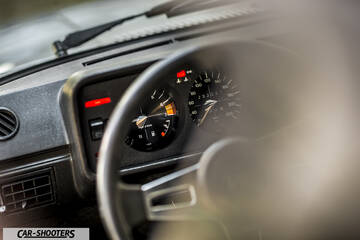 dashboard, analog instrument cluster