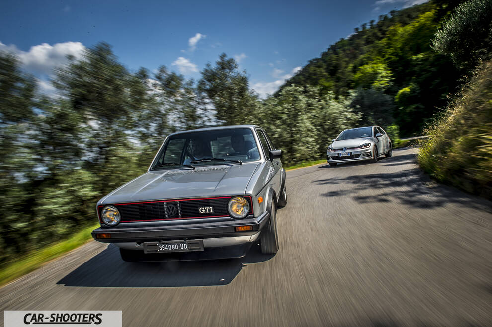 front three-quarter, silver on a country road