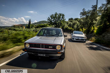 front three-quarter, silver on a country road