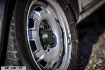 detail, wheel and tire close-up