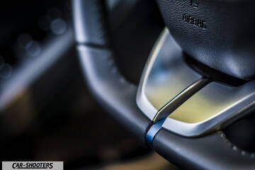 Hyundai Ioniq – detail, steering wheel close-up