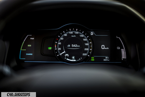 Hyundai Ioniq – dashboard, digital instrument cluster