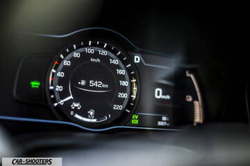 Hyundai Ioniq – dashboard, digital instrument cluster
