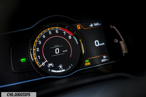 Hyundai Ioniq – dashboard, digital instrument cluster