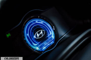 Hyundai Ioniq – dashboard, digital instrument cluster