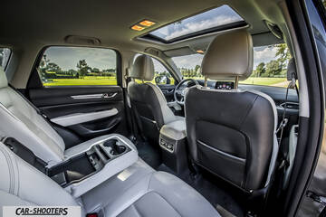 Mazda CX 5 – interior, leather front and rear seats