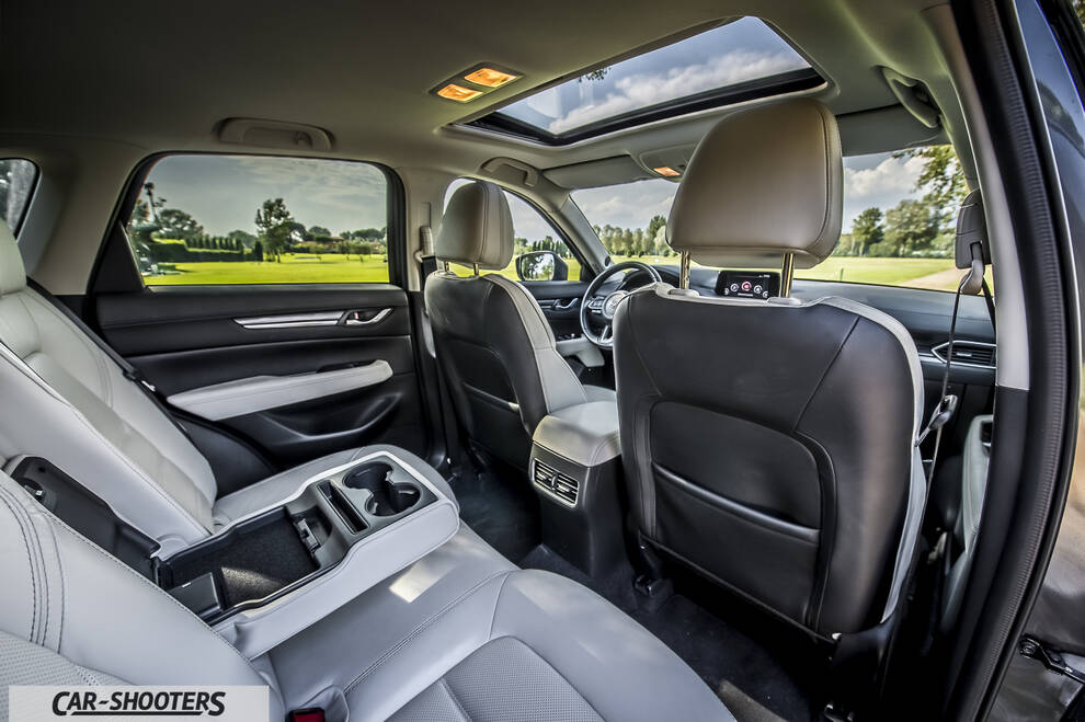 Mazda CX 5 – interior, leather front and rear seats