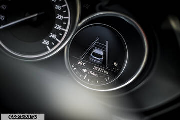 Mazda CX 5 – dashboard, digital instrument cluster