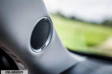 Mazda CX 5 – detail, bose speaker grille close-up
