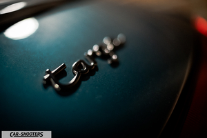 Porsche – detail, emblem close-up