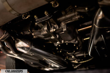 Porsche – detail, undercarriage and exhaust components