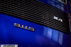 Porsche – detail, rear badge close-up