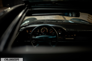 Porsche – dashboard, classic analog instrument cluster