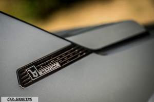 Fiat X1 9 Storia – detail, bertone badge close-up