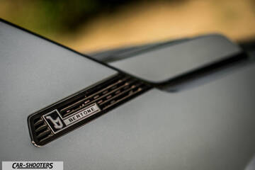 Fiat X1 9 Storia – detail, bertone badge close-up