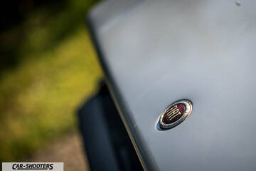 Fiat X1 9 Storia – detail, fiat emblem close-up