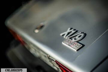 Fiat X1 9 Storia – detail, emblem close-up