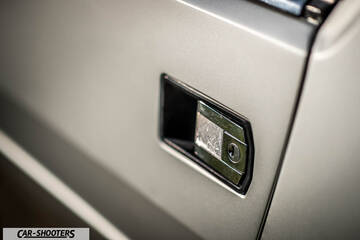 Fiat X1 9 Storia – detail, door handle close-up