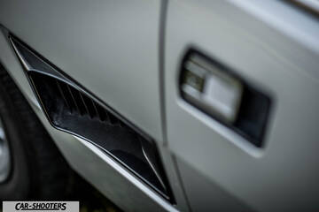 Fiat X1 9 Storia – detail, side vent and door handle close-up