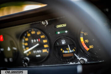 Fiat X1 9 Storia – dashboard, analog instrument cluster