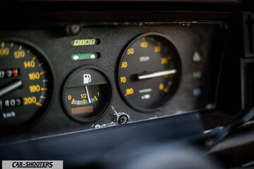 Fiat X1 9 Storia – dashboard, analog instrument cluster