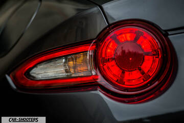 Mazda MX 5 Cherry Edition – detail, taillight close-up