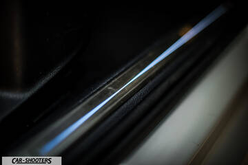 Volkswagen Golf R – detail, door sill plate close-up