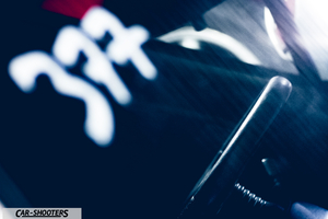 detail, racing number sticker close-up