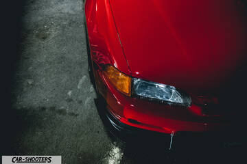 detail, headlight and bumper close-up