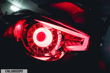 detail, tail light close-up