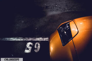 detail, headlight and bumper close-up