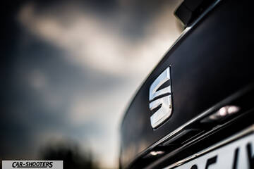 Seat Ateca – detail, rear badge close-up