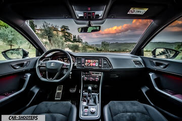 Seat Ateca – dashboard, view from driver seat