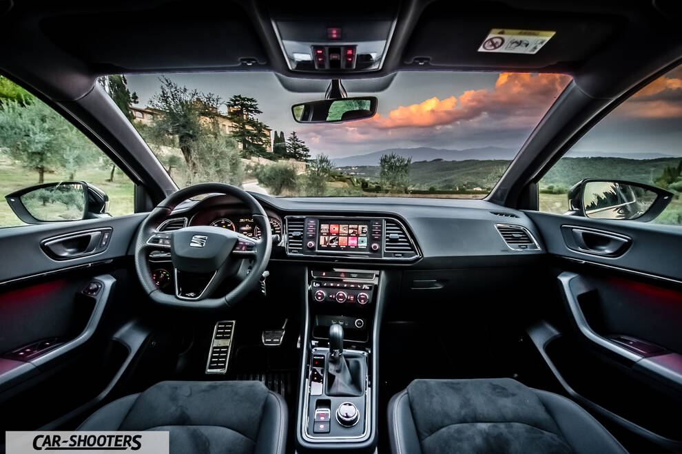 Seat Ateca – dashboard, view from driver seat