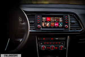 Seat Ateca – dashboard, infotainment display and climate controls