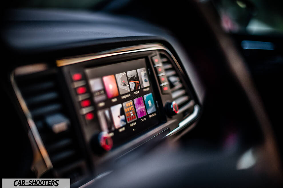 Seat Ateca – dashboard, touchscreen infotainment system
