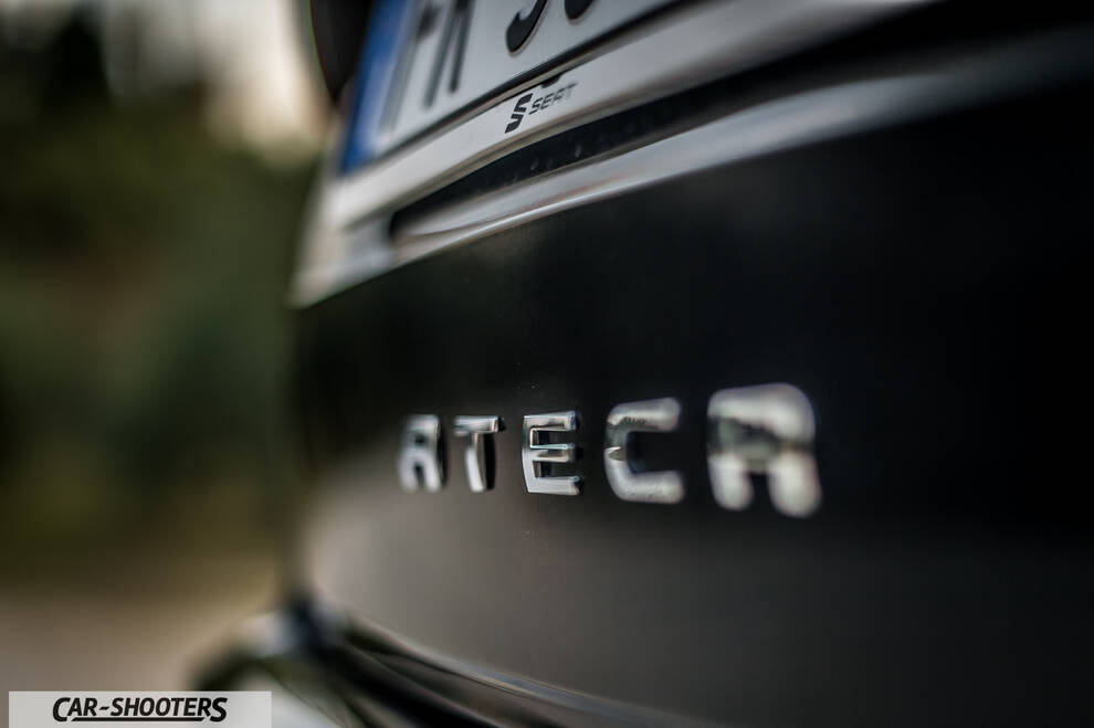 Seat Ateca – detail, rear badge close-up