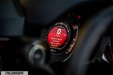 Abarth 695 Rivale – dashboard, digital instrument cluster
