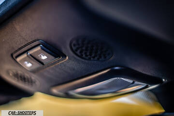 Abarth 695 Rivale – detail, overhead console close-up