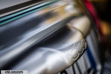 Abarth 695 Rivale – detail, rear handle close-up