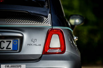 Abarth 695 Rivale – detail, rear taillight close-up
