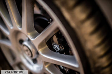Abarth 695 Rivale – detail, alloy wheel close-up