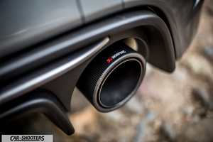 Abarth 695 Rivale – detail, exhaust tip close-up