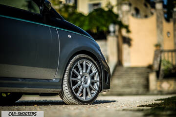 Abarth 695 Rivale – detail, alloy wheel close-up