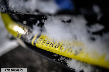 Suzuki Swift Sport – detail, extreme close-up of car body detail