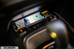 Toyota Corolla Hybrid – interior, wireless smartphone charging pad