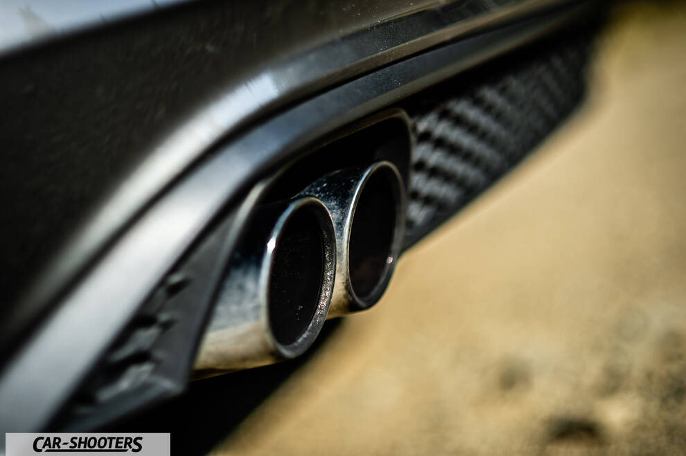 Volkswagen Polo GTI – detail, exhaust tip close-up
